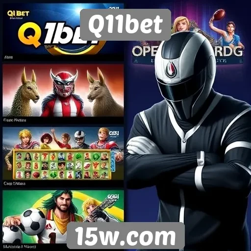 Q11bet oferece variedade de jogos para apostadores